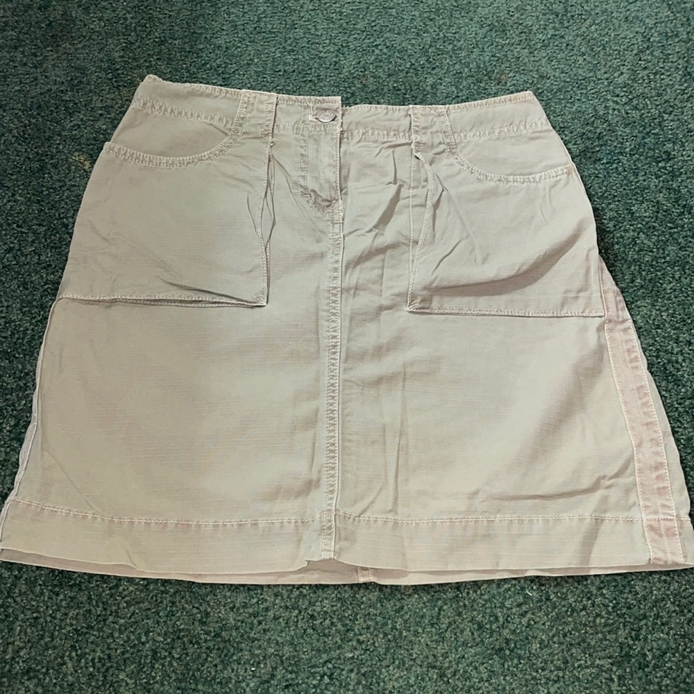 J Crew Olive green khaki skirt